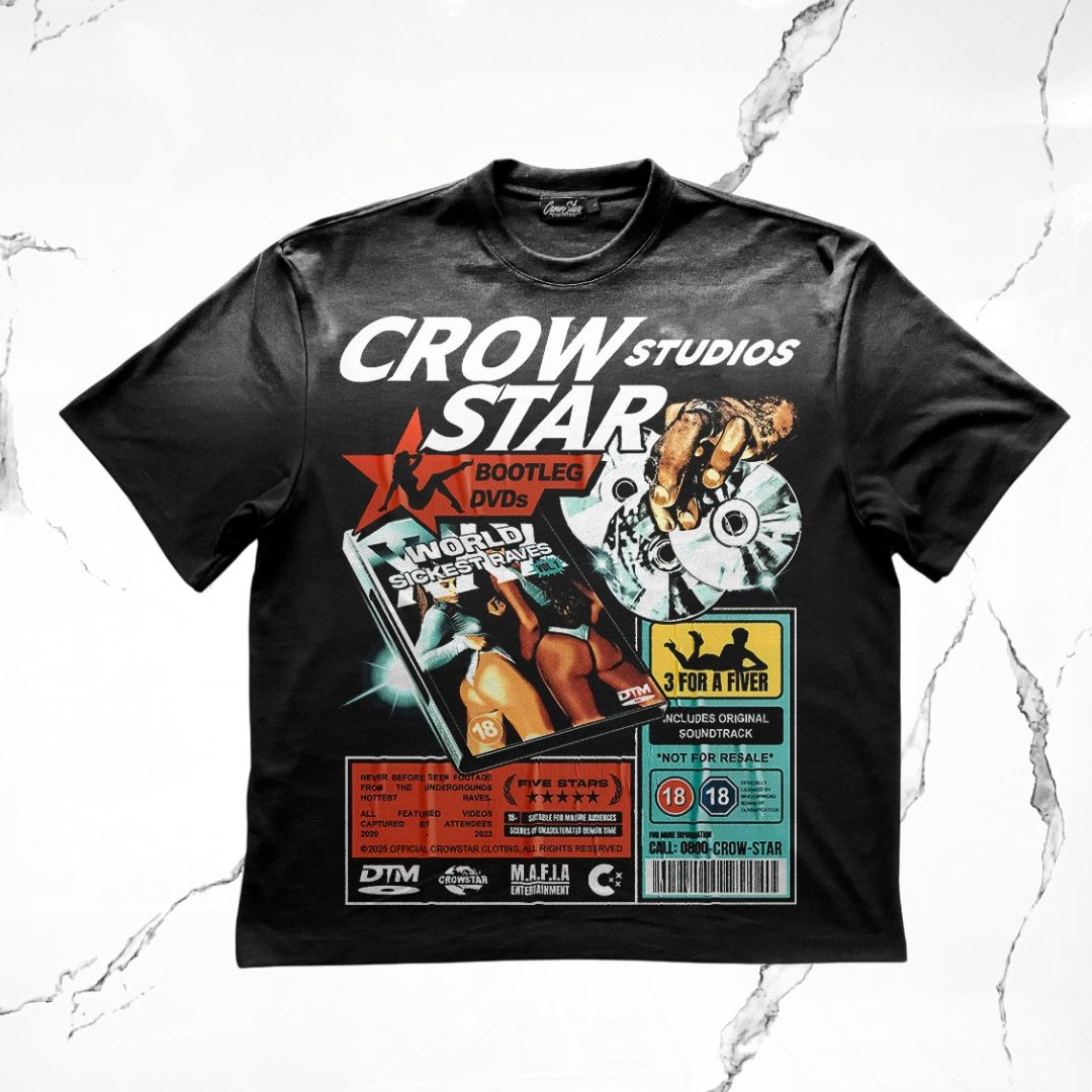 Crowstar Bootleg DVD T-shirt