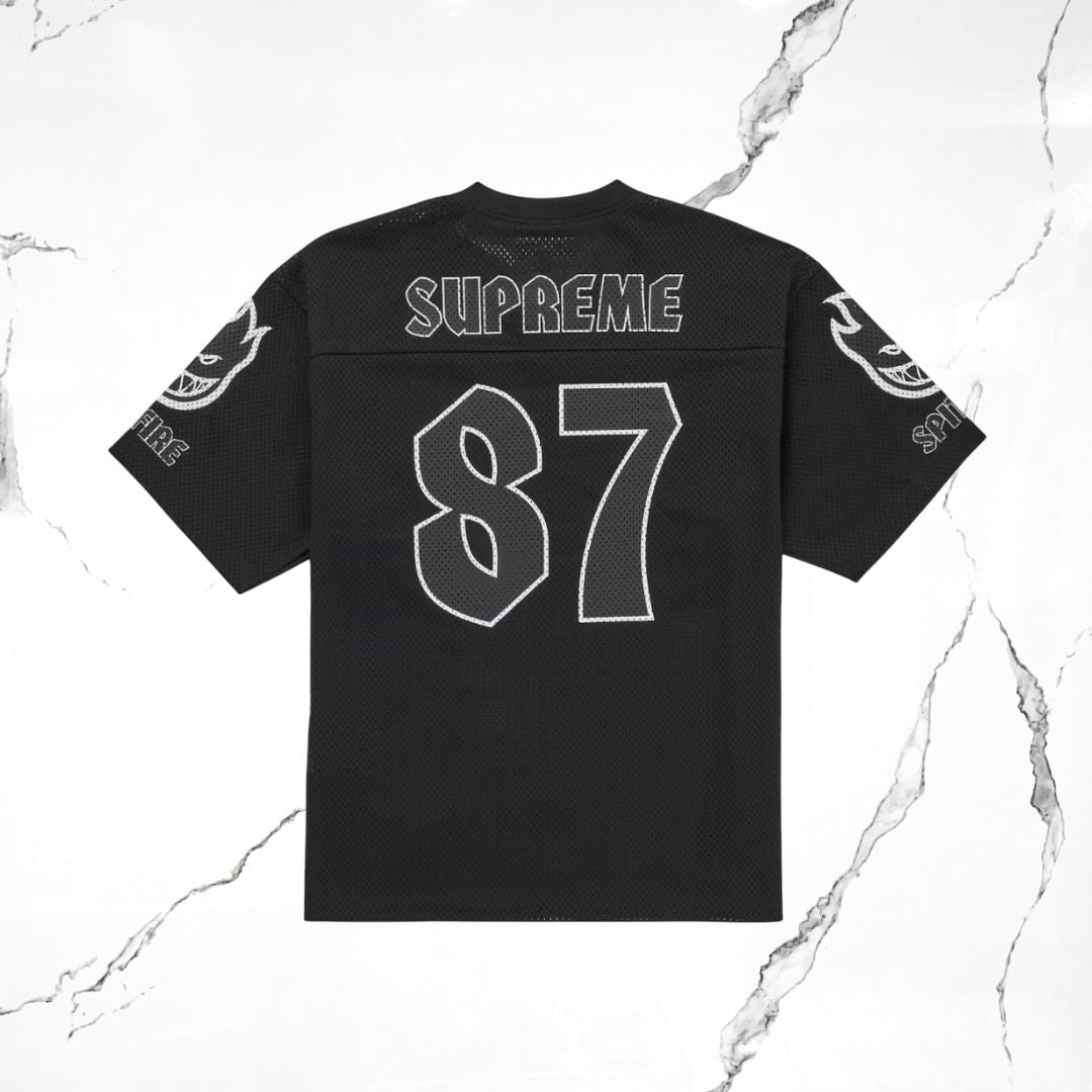 Supreme Spitfire Football Black Jersey - Urban Utility