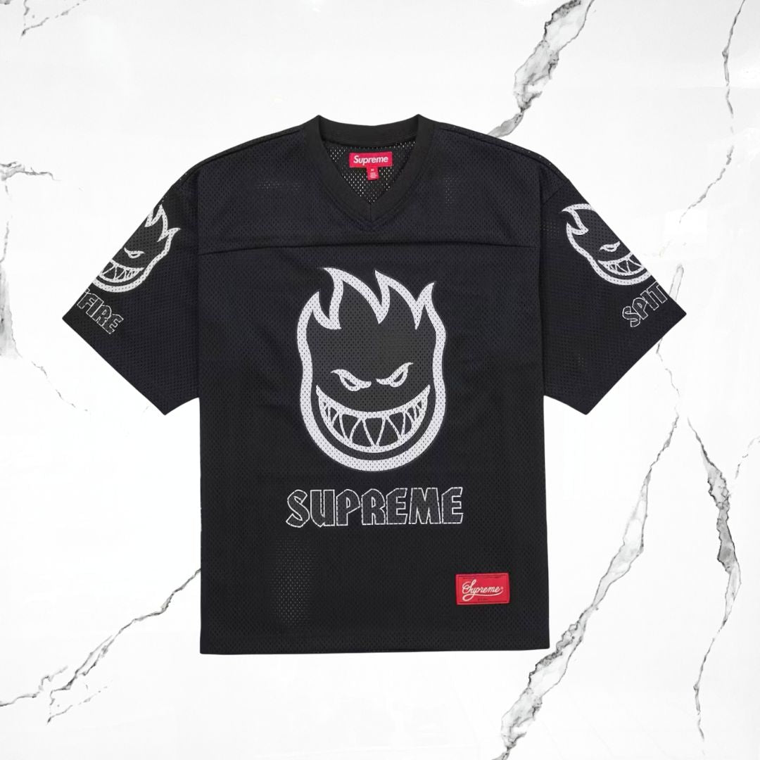 Supreme Spitfire Football Black Jersey - Urban Utility