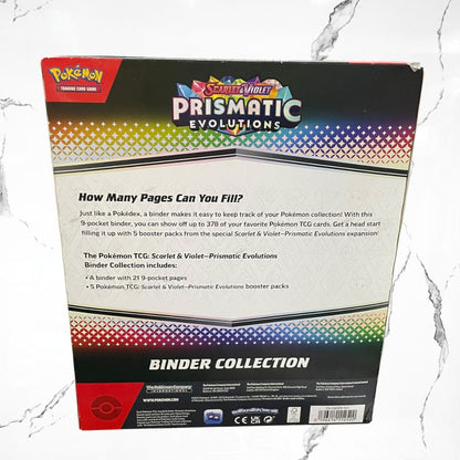 Pokémon Scarlet & Violet Prismatic Evolutions Binder Collection - Urban Utility