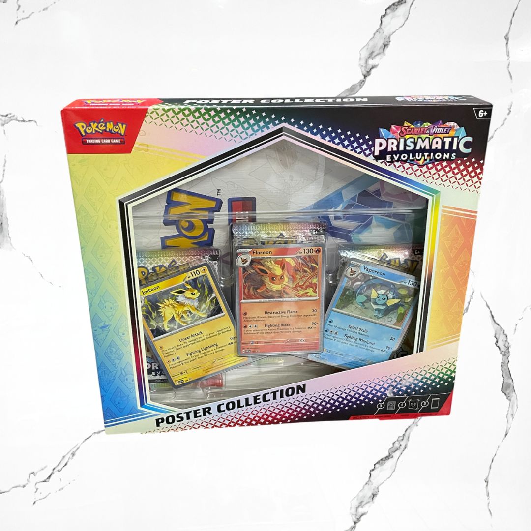Pokémon Scarlet & Violet Prismatic Evolutions Poster Collection - Urban Utility