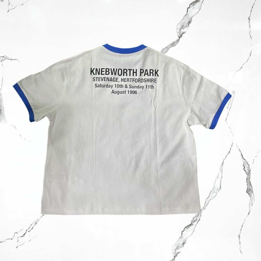 Pleasures x Oasis 1996 Ringer White T-shirt - Urban Utility