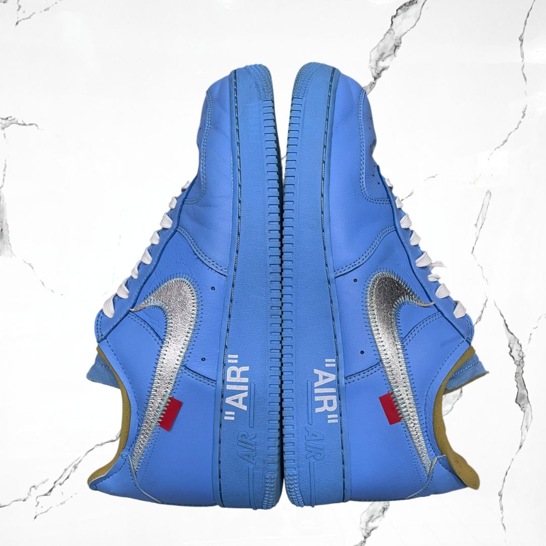 Nike Air Force 1 Low Off-White MCA University Blue (De Uso)