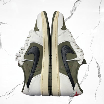 Jordan 1 Low OG Travis Scott Medium Olive (De Uso) - Urban Utility