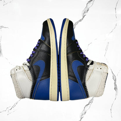 Jordan 1 Retro High OG SP Fragment x Union LA Sport Royal (De Uso)