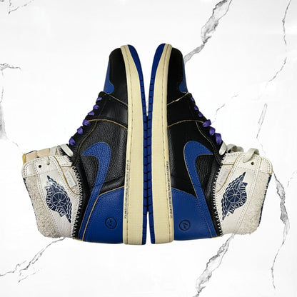 Jordan 1 Retro High OG SP Fragment x Union LA Sport Royal (De Uso)