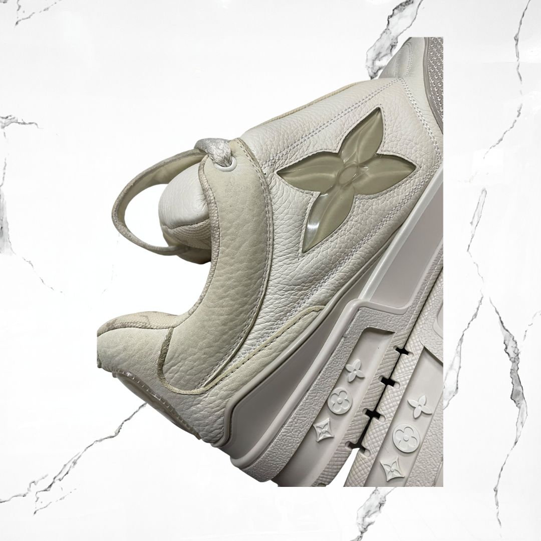Louis Vuitton Skate White Cream (De Uso)