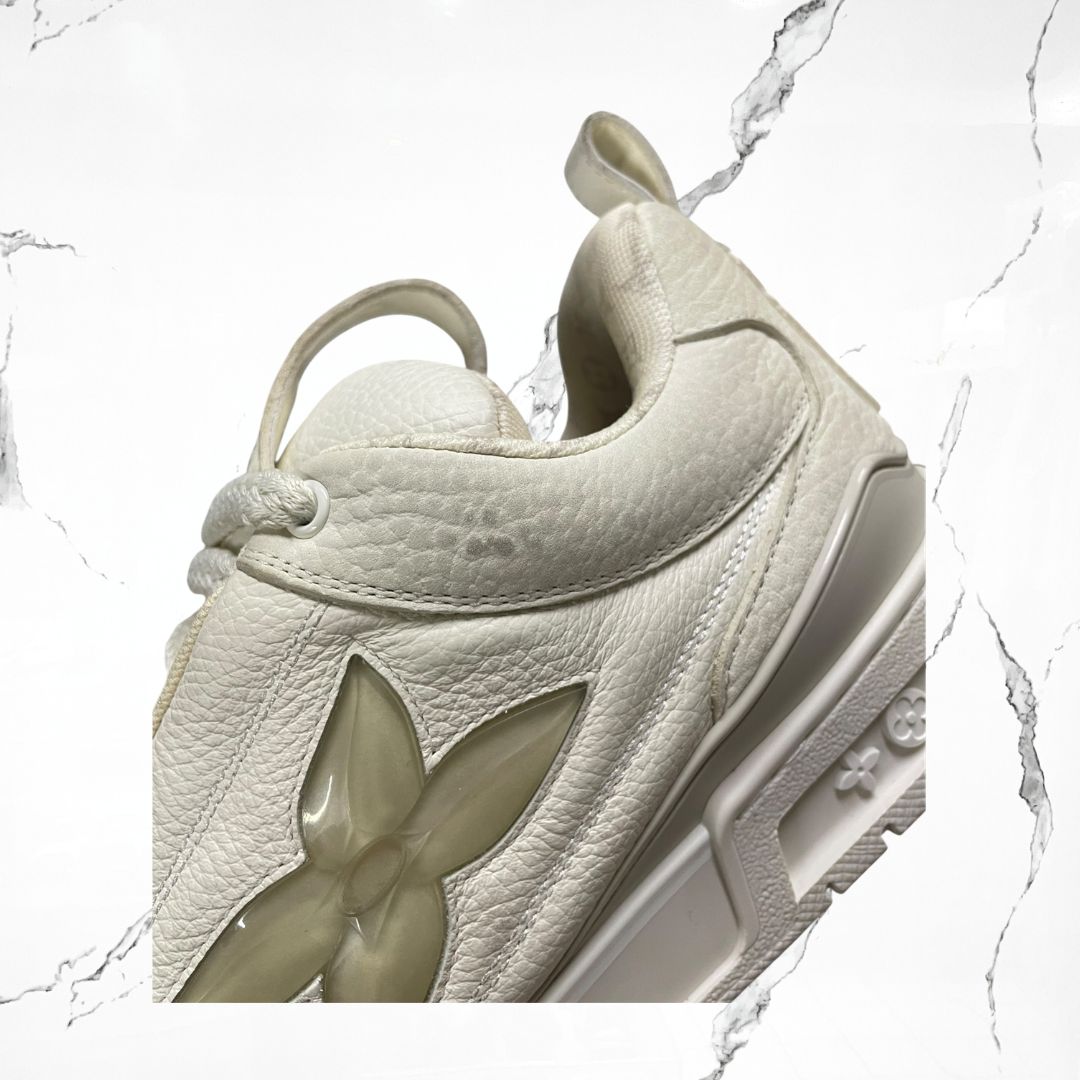 Louis Vuitton Skate White Cream (De Uso)
