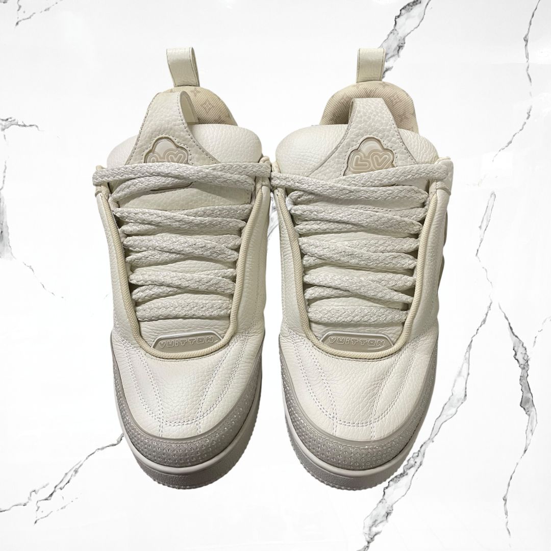 Louis Vuitton Skate White Cream (De Uso)