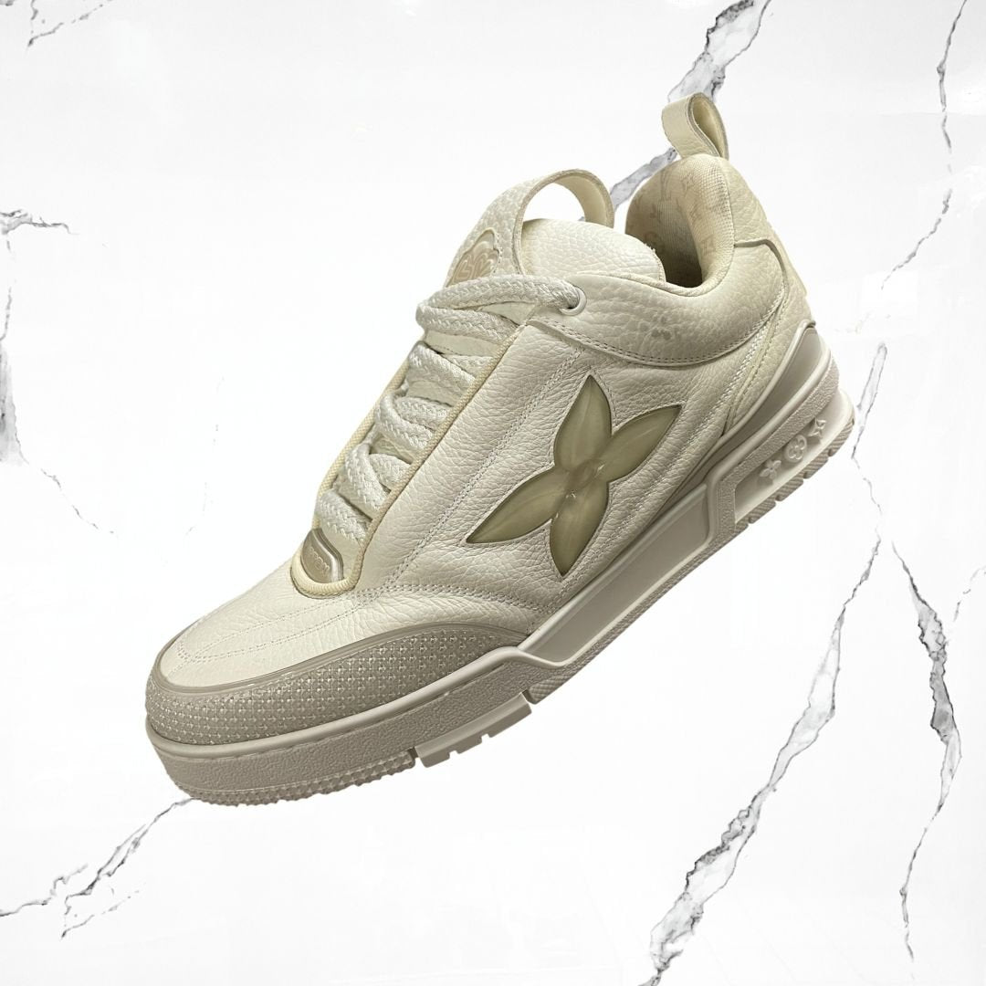 Louis Vuitton Skate White Cream (De Uso)