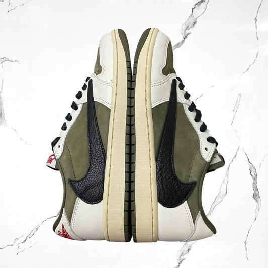 Jordan 1 Low OG Travis Scott Medium Olive (De Uso) - Urban Utility