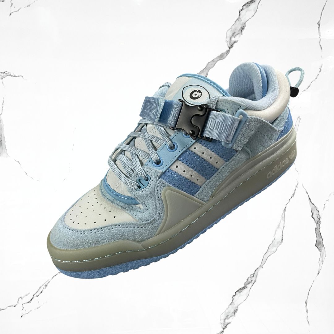 Adidas Forum Buckle Low Bad Bunny Blue Tint (De Uso)