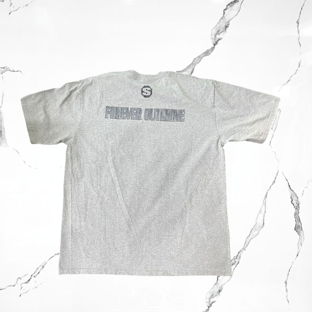Supreme Blockbuster Grey T-shirt - Urban Utility