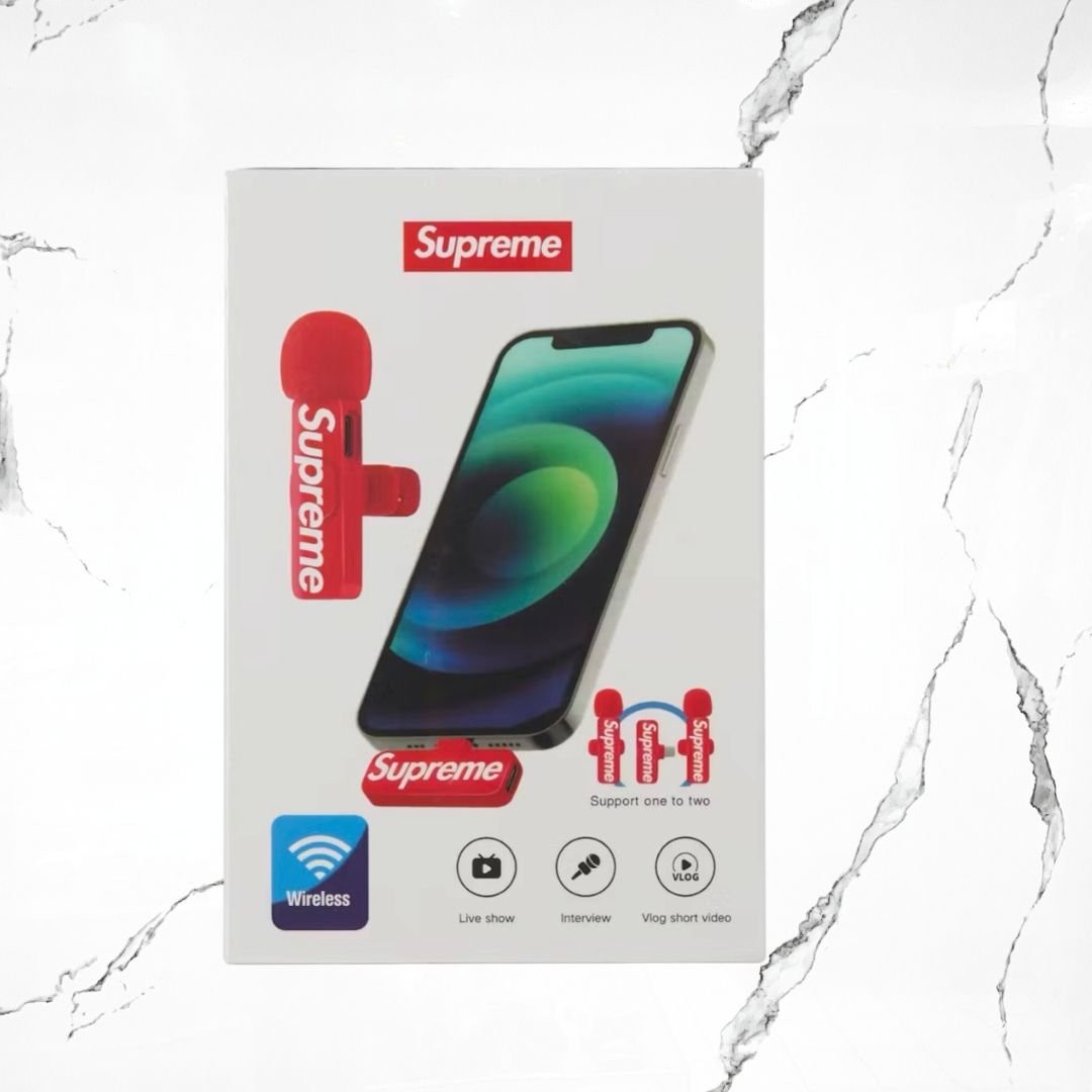 Supreme Mini Mics Red (Set de 2) - Urban Utility