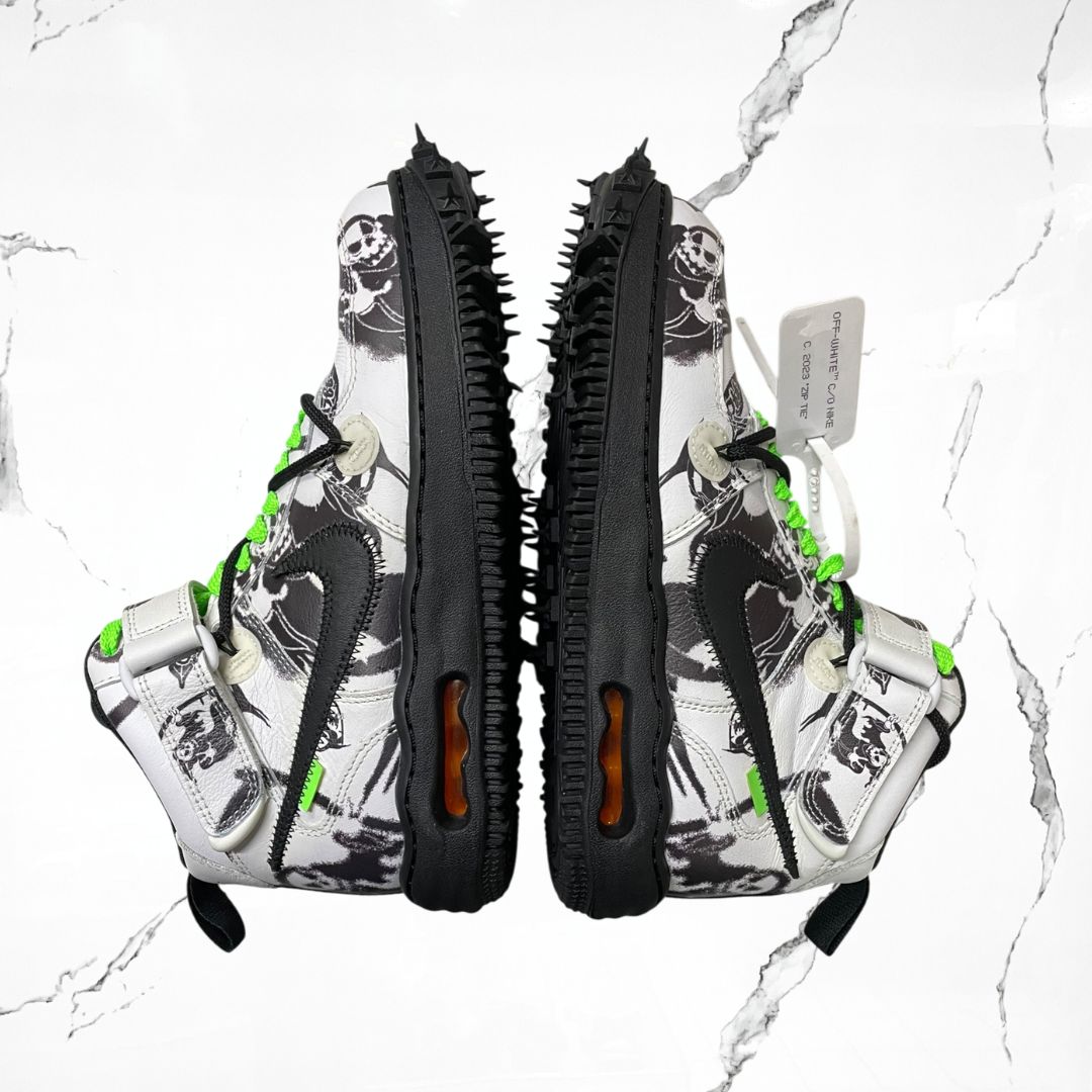 Nike Air Force 1 Mid Off-White Grim Reapper (De Uso)