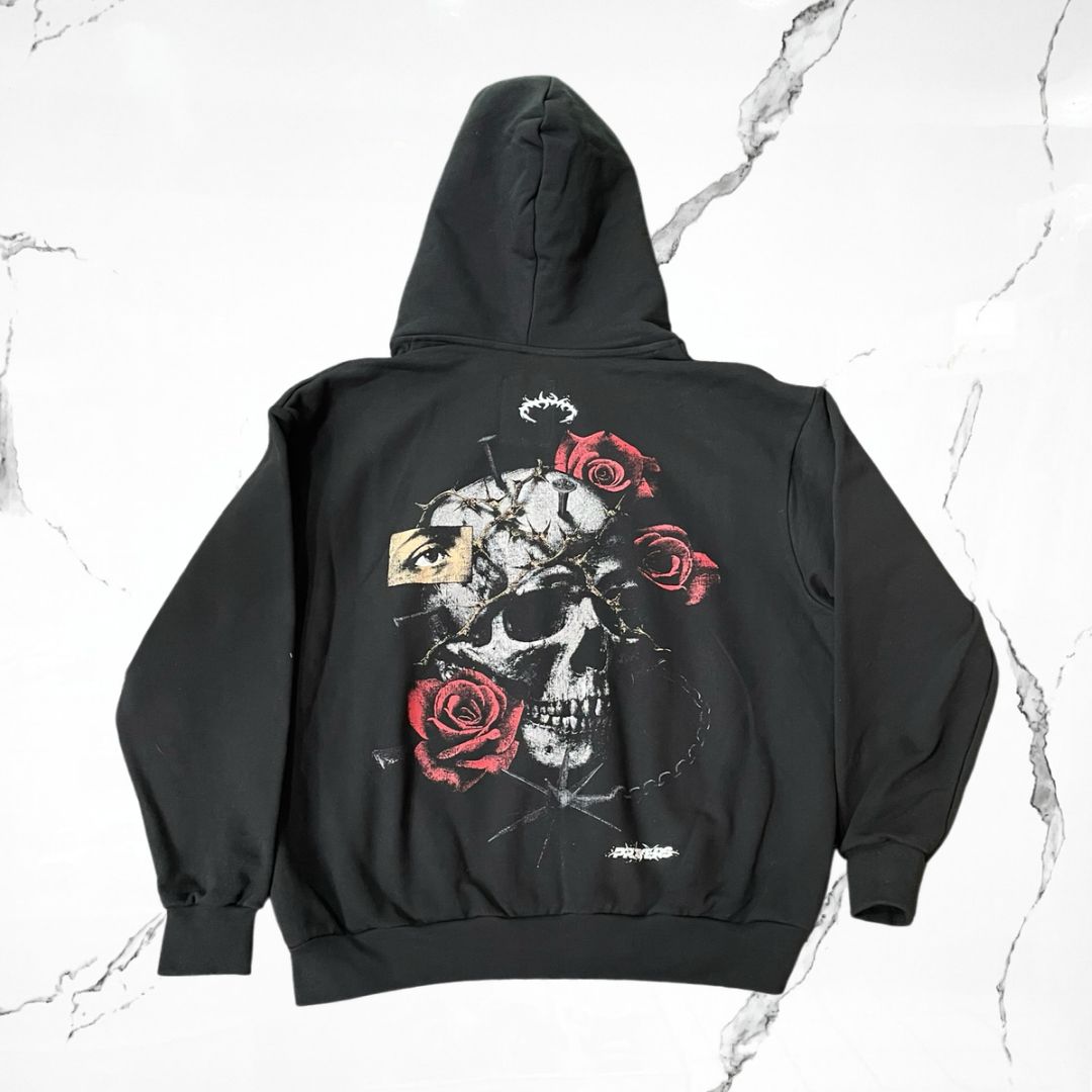 Prayers Flail Zip Hoodie