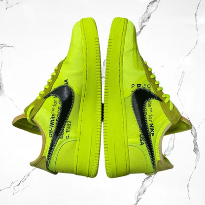 Nike Air Force 1 Low Off-White Volt (De Uso) - Urban Utility