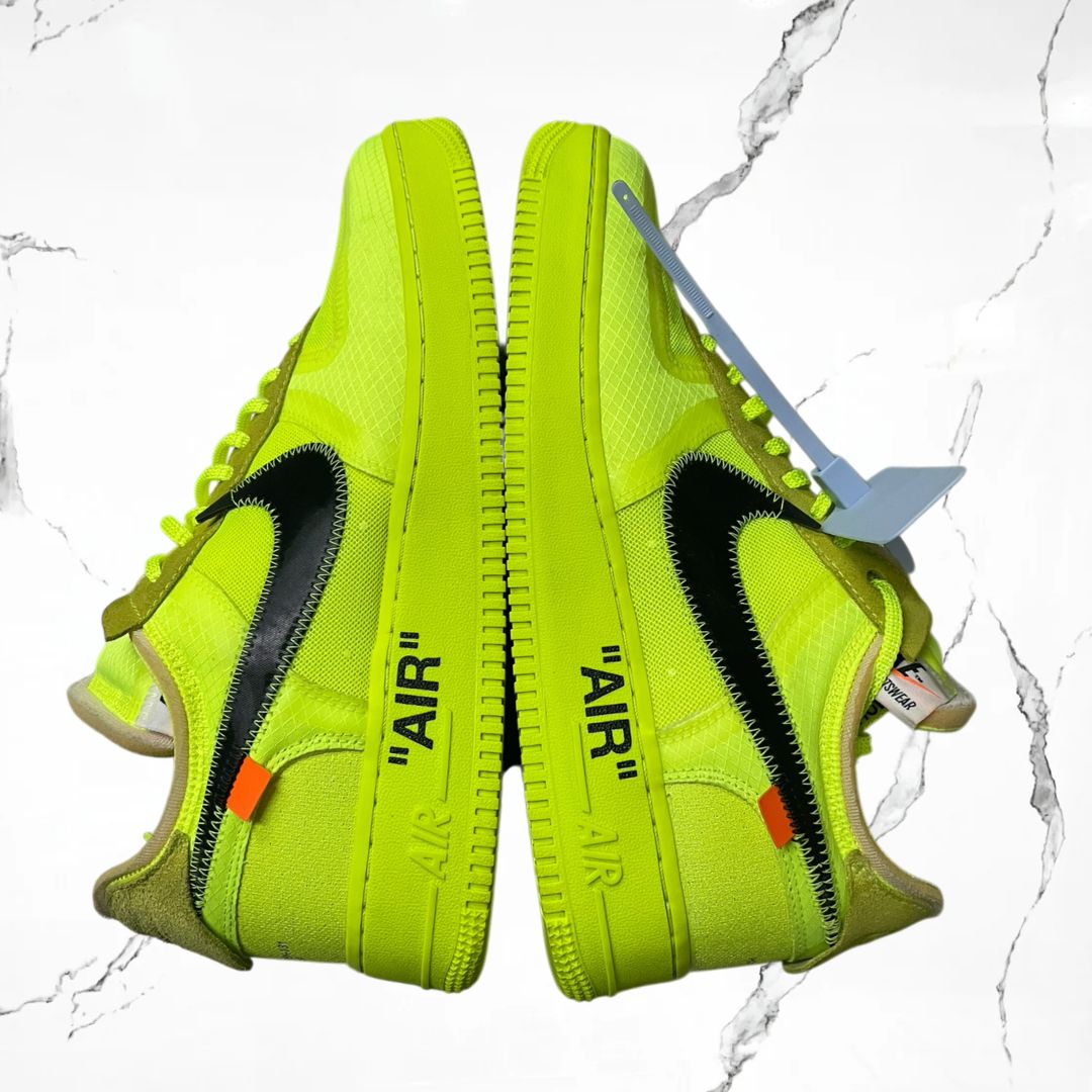 Nike Air Force 1 Low Off-White Volt (De Uso) - Urban Utility