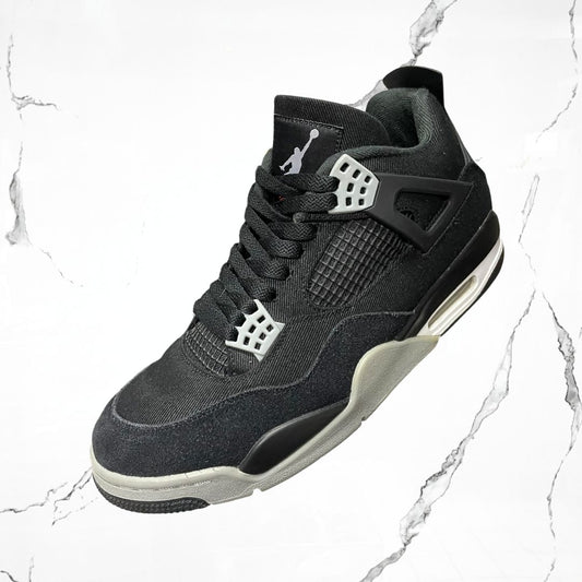 Jordan 4 Black Canvas (De Uso) - Urban Utility