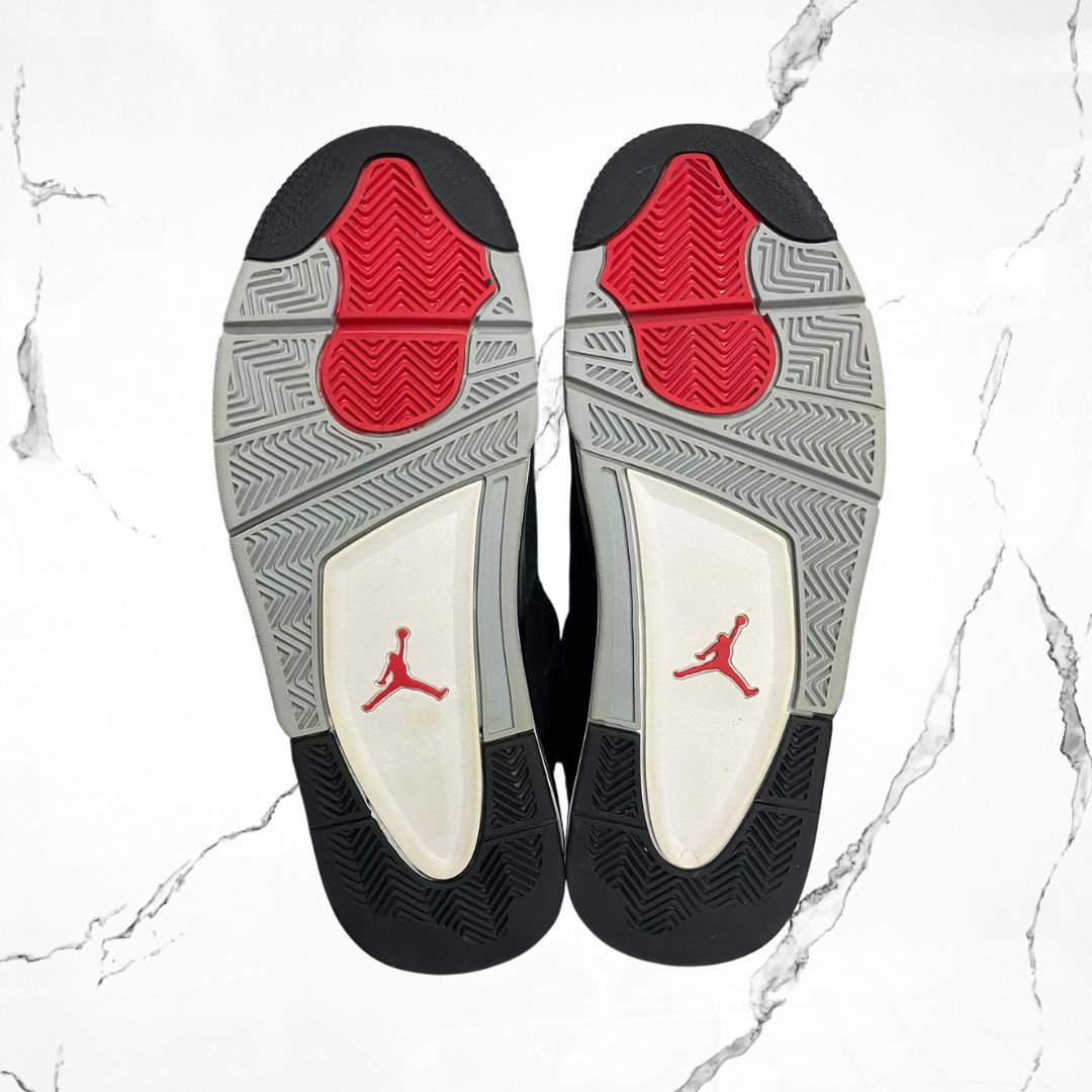 Jordan 4 Black Canvas (De Uso) - Urban Utility