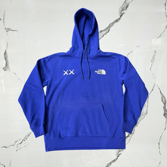 The Nort Face x Kaws Bolt Blue Hoodie - Urban Utility