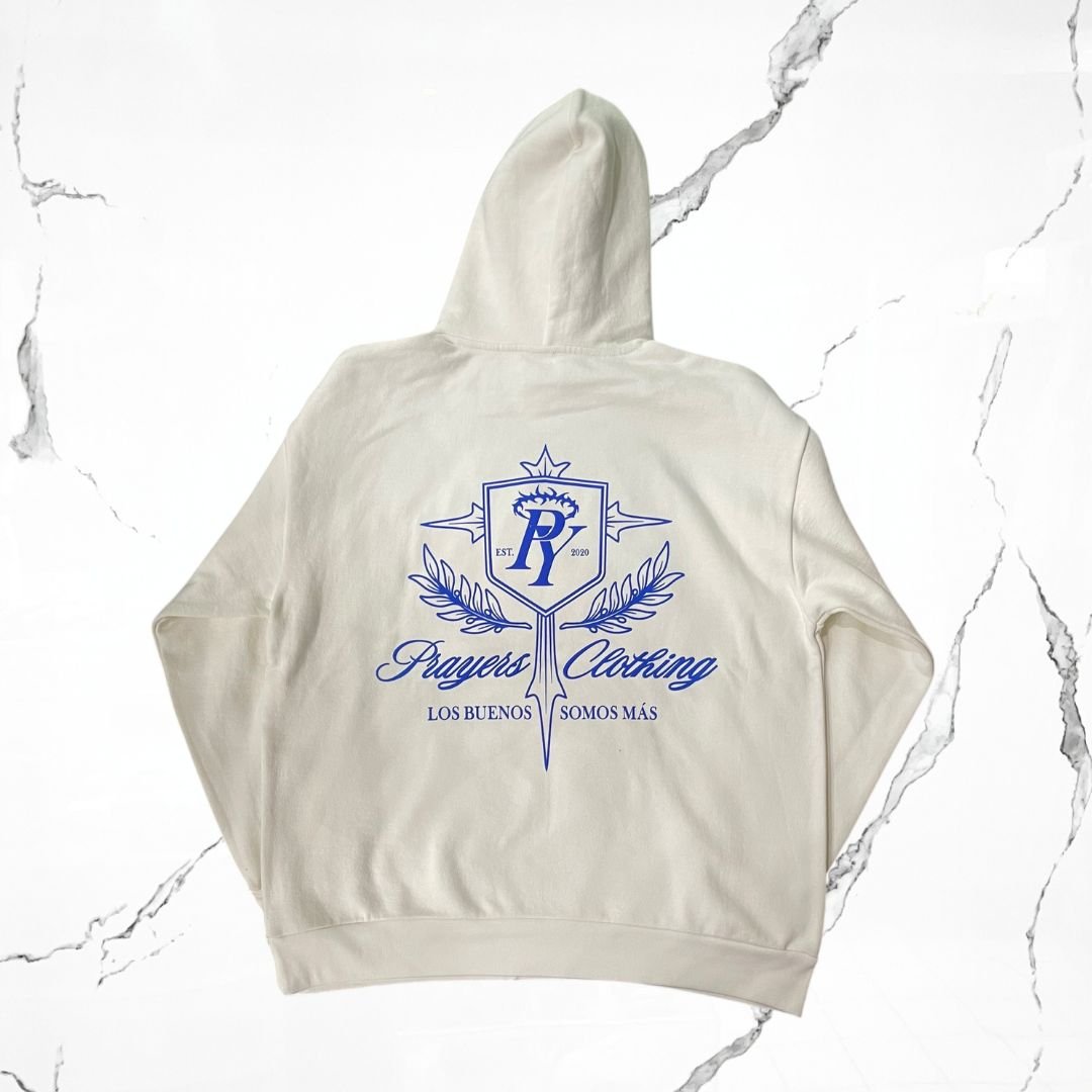 Prayers Closer White Hoodie - Urban Utility