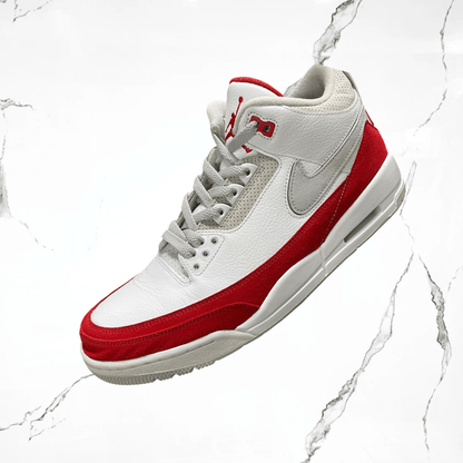 Jordan 3 Retro Tinker White University Red (De Uso) - Urban Utility