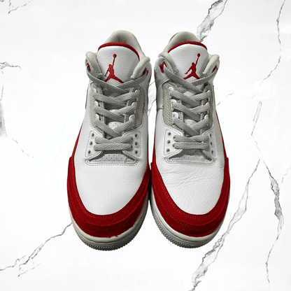 Jordan 3 Retro Tinker White University Red (De Uso) - Urban Utility