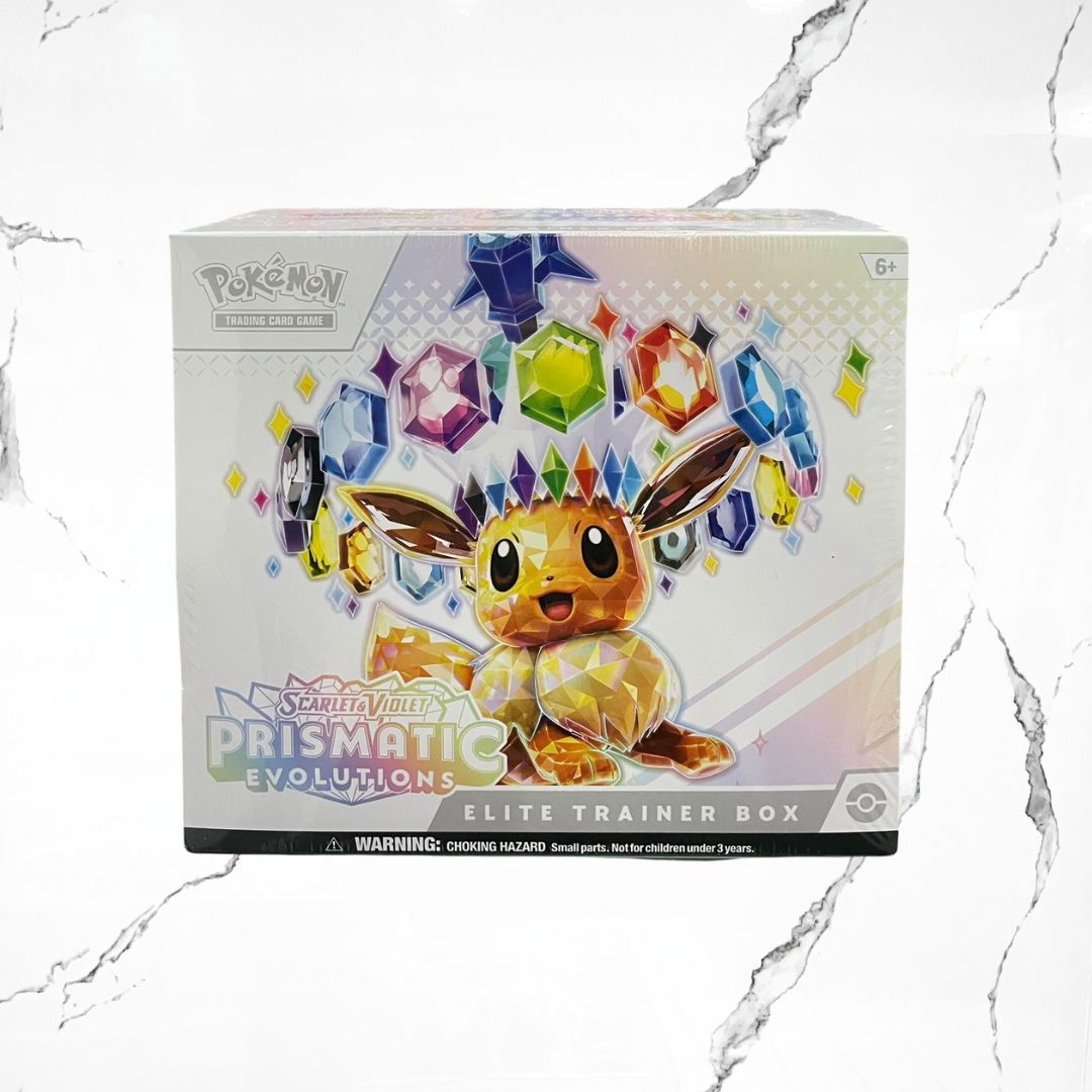 Pokémon Trading Card Game The Pokémon TCG Scarlet & Violet Prismatic Evolutions Elite Trainer Box. - Urban Utility
