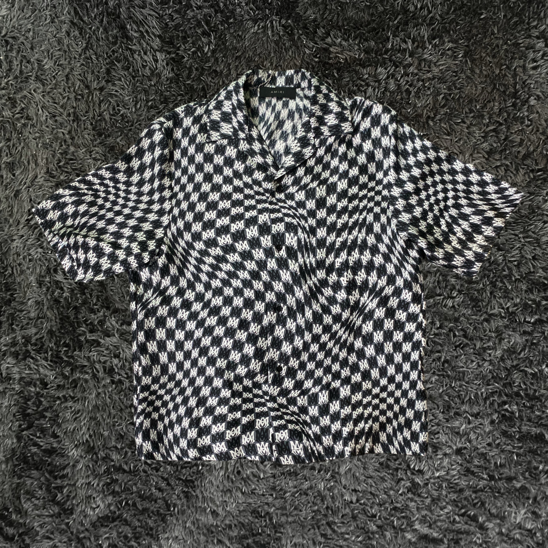 Amiri Wavy MA Monogram Shirt