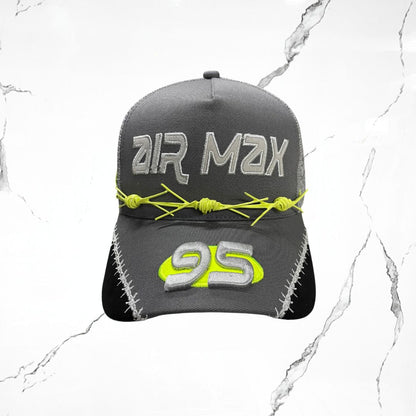 Pálida Trucker Hat Air Max Grey Neon Cap