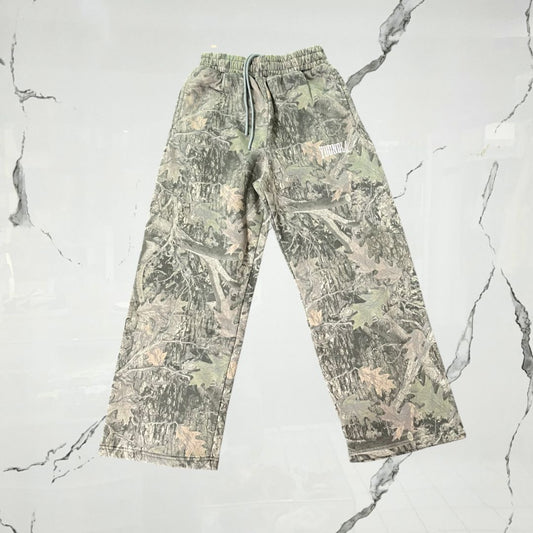 Tree Camo Baggy Sweats Green Tree Camo Pants