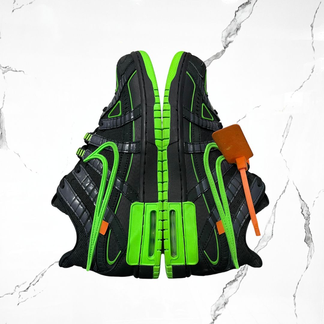 Nike Air Rubber Dunk Off - White Green Strike (De Uso) - Urban Utility