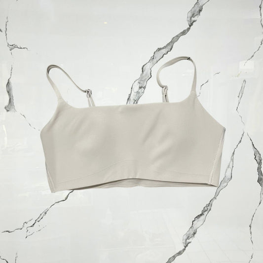 Luna Sports Bra Light Grey Top