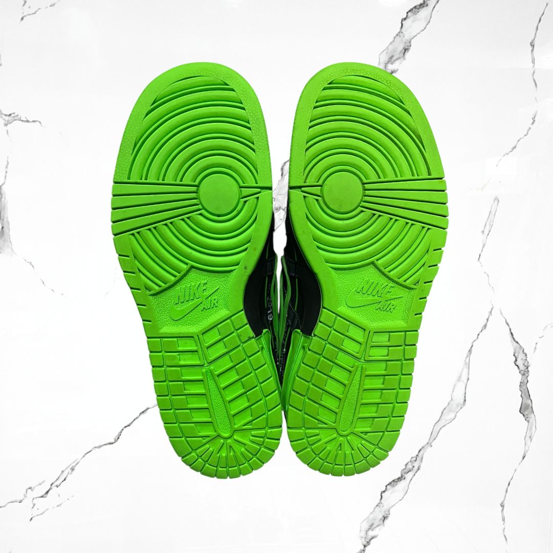 Nike Air Rubber Dunk Off - White Green Strike (De Uso) - Urban Utility