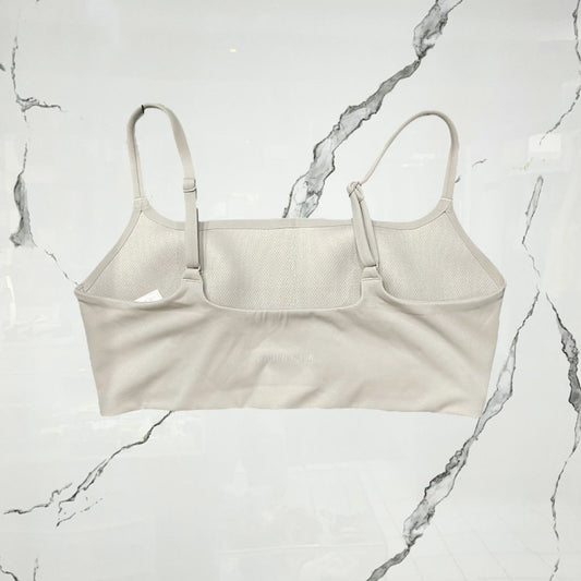 Luna Sports Bra Light Grey Top