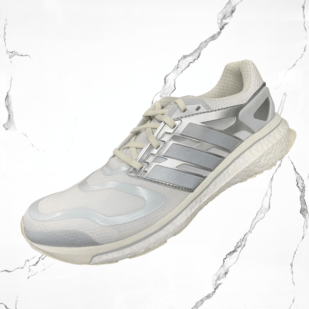 Adidas Energy Boost Kith White Black Metallic Silver - Urban Utility