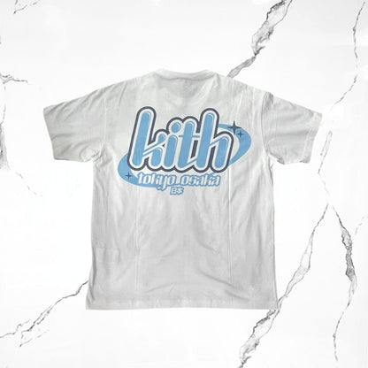 Kith Japan Bubble Stars White T-Shirt - Urban Utility