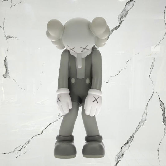 Kaws Vinyl Figure Small Lie Grey - Urban Utility