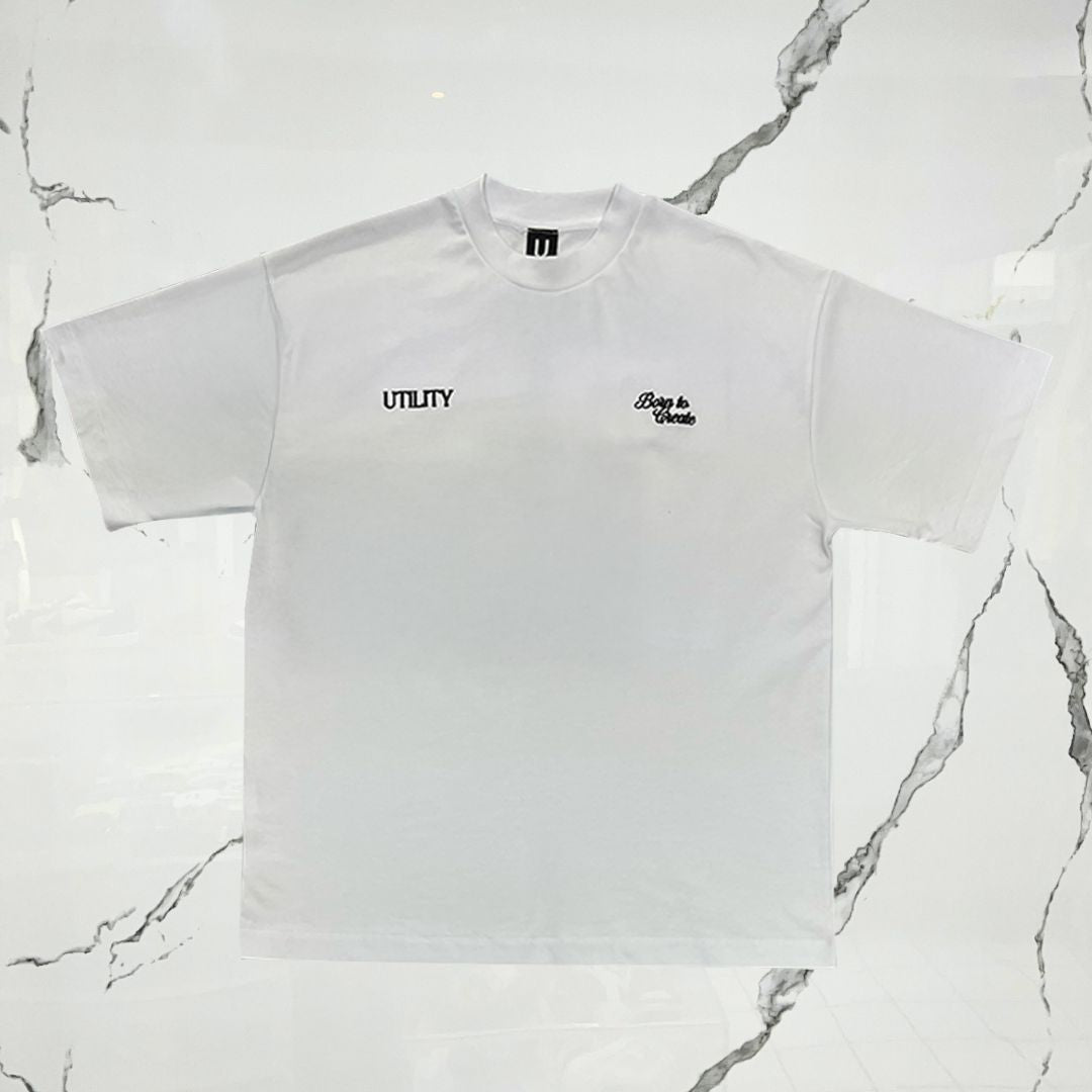 Urban Utility Bandana White Black T-Shirt