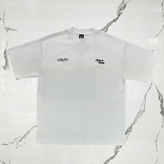 Urban Utility Bandana White Black T-Shirt