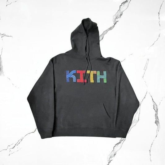 Kith Pathways Williams III Black Hoodie - Urban Utility