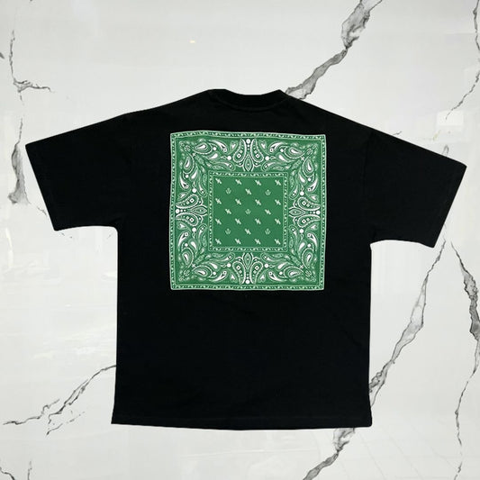 Urban Utility Bandana Black Green T-Shirt - Urban Utility