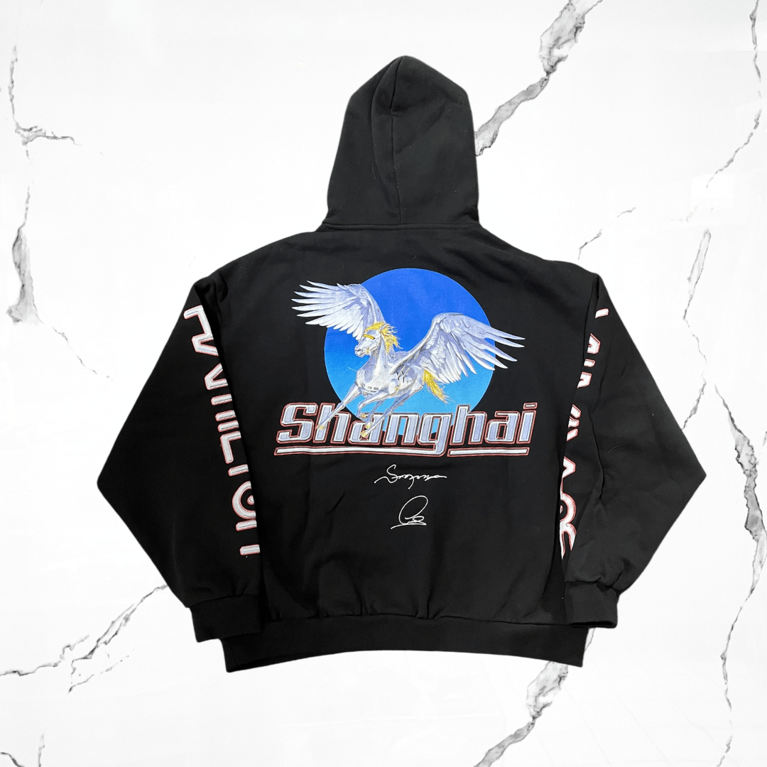 Hajime Sorayama x Lewis Hamilton Unicorn Shagai Hoodie - Urban Utility