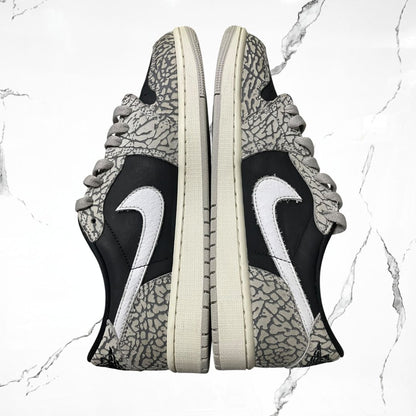 Jordan 1 Retro Low OG Black Cement (De Uso)