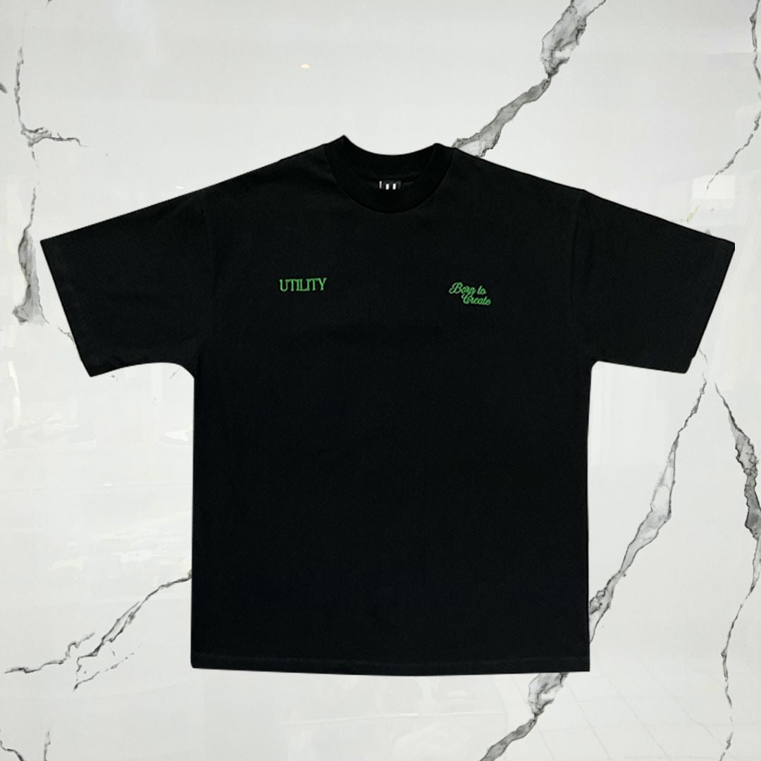 Urban Utility Bandana Black Green T-Shirt - Urban Utility
