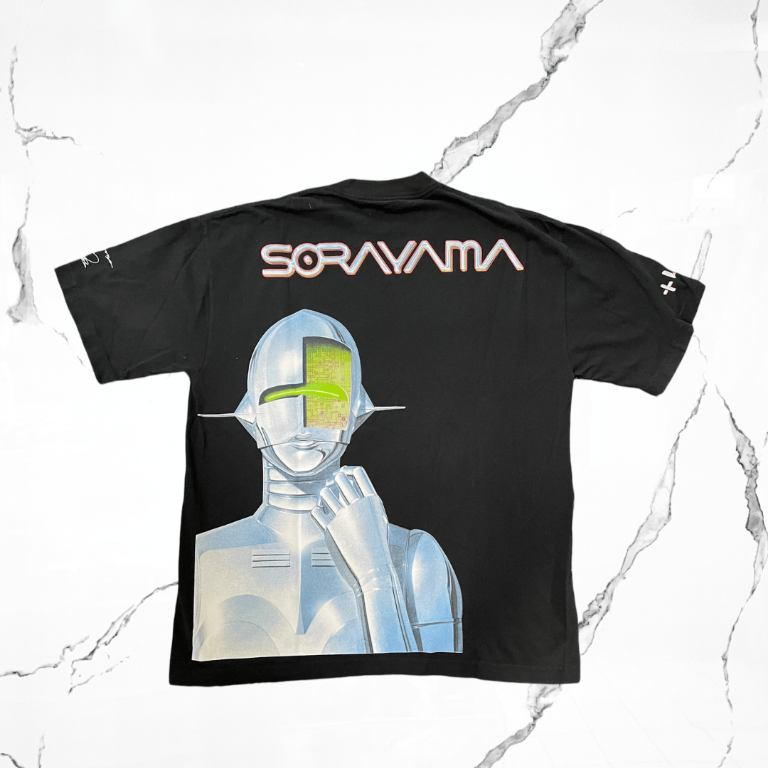 Hajime Sorayama x Lewis Hamilton Circuit Black T-shirt - Urban Utility