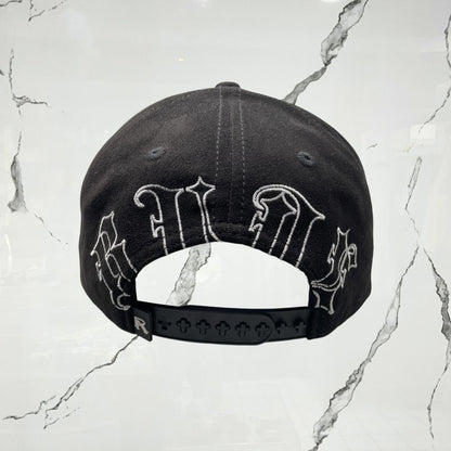 Rude Awakenings LALALA Black Gamuza Cap