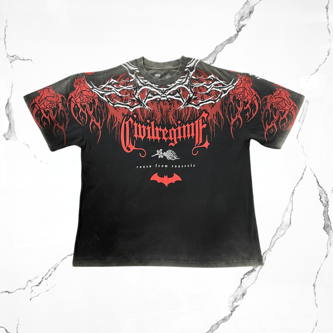 Civilregime Batman Red T-shirt - Urban Utility