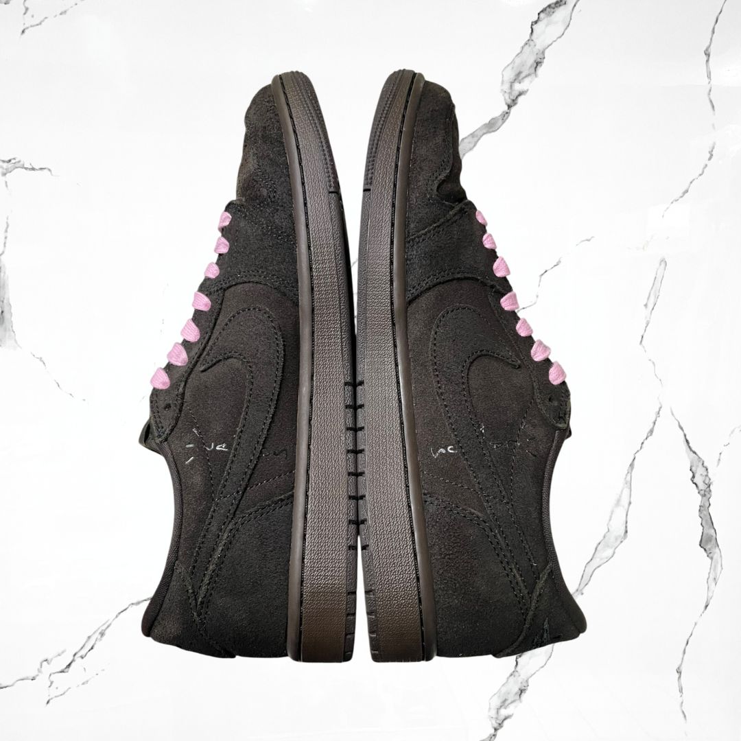 Jordan 1 Low OG Travis Scott Velvet Brown (De Uso)